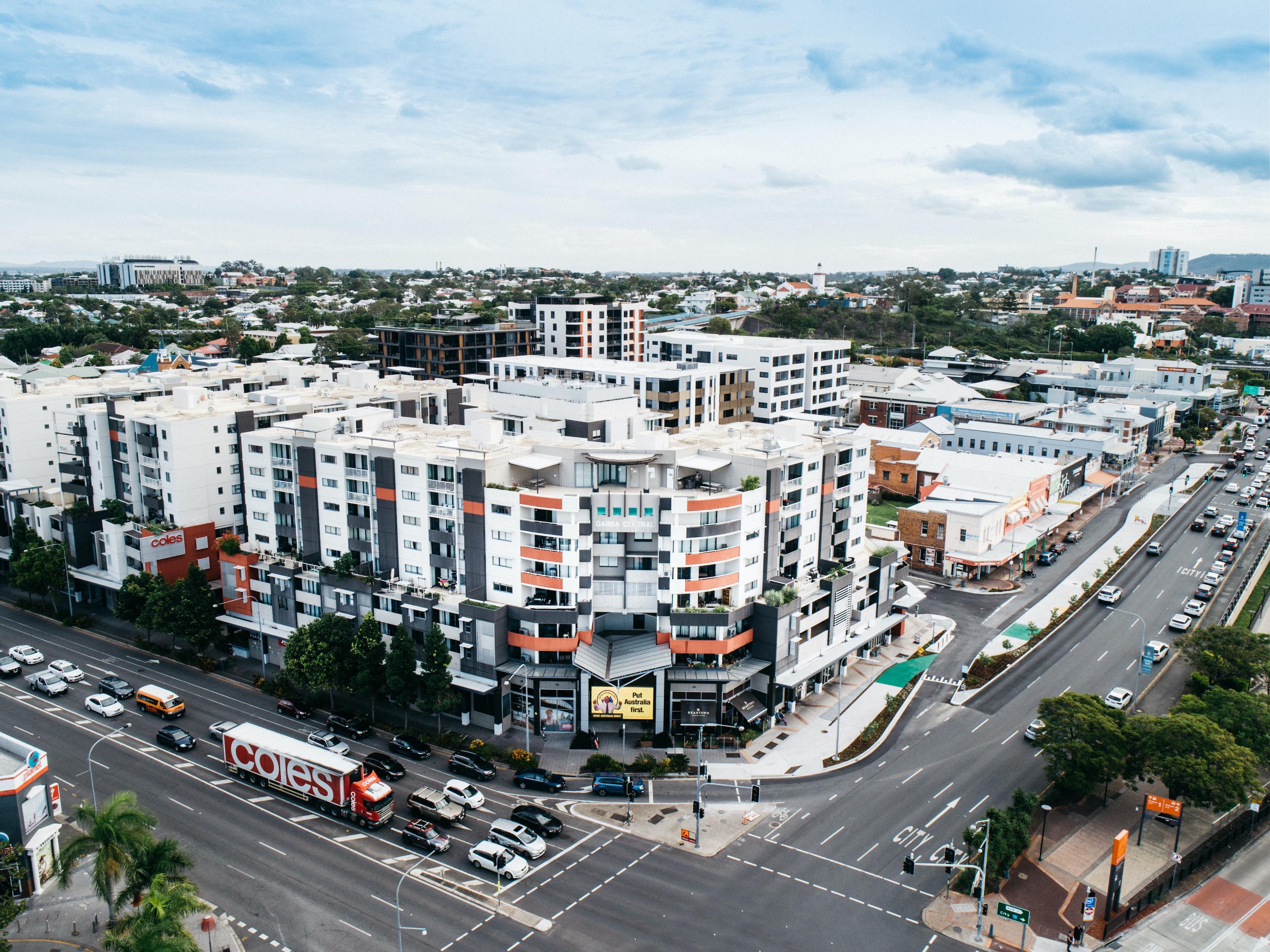 Gabba Central Apartments Бризбейн Екстериор снимка